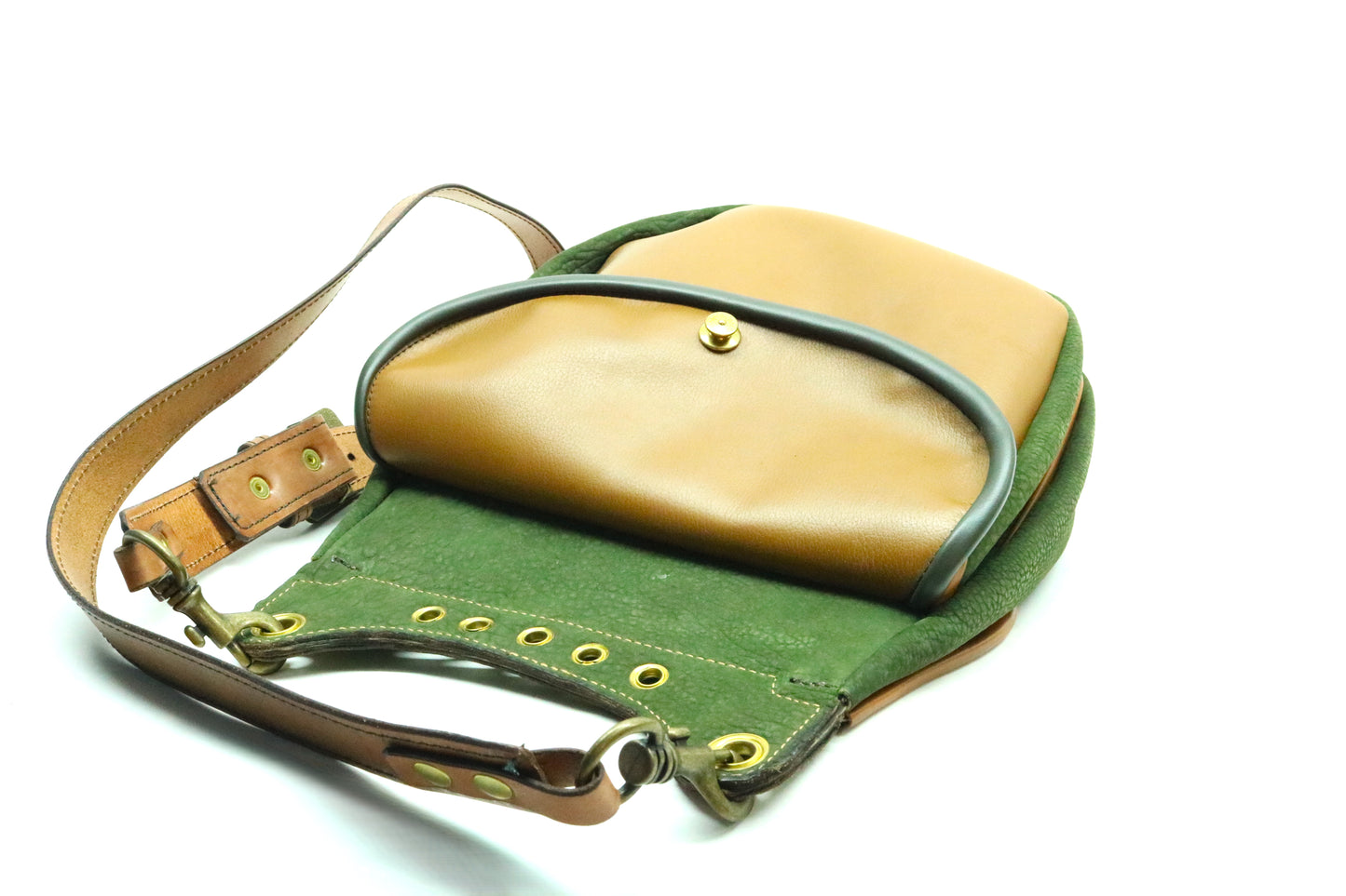 Einzelstück - Große Falknertasche - Eule