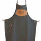 Leder- Grillschürze